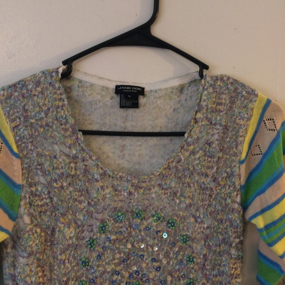 Jane Doe Collection beaded top - Picture 2 of 3